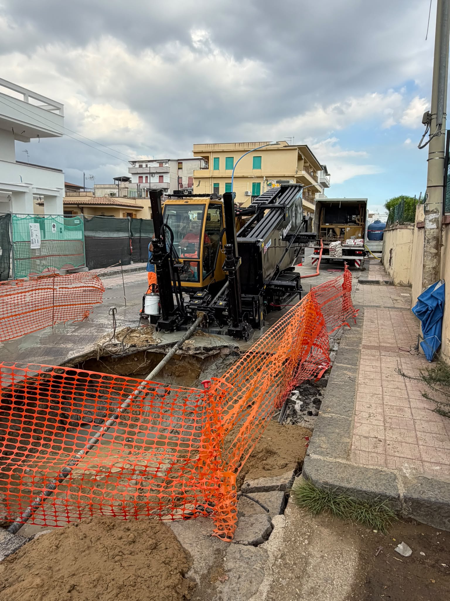 Rifacimento collettore fognario – Piazzale Giglia, San Leone